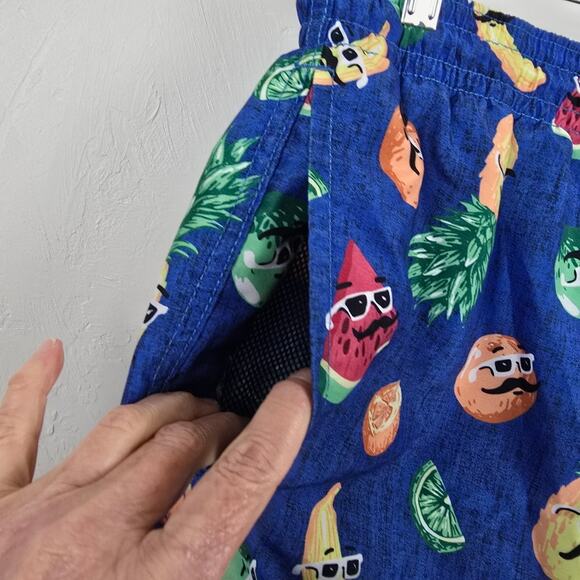 Trunks Surf & Swim Co. Swim Trunks Graphic Print Pool Beach Shorts Swimwear L - Picture 11 of 13